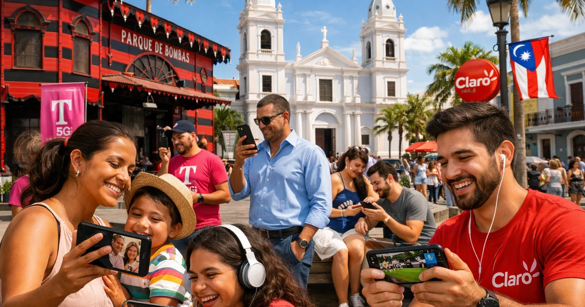 T-Mobile vs Claro: ¿Quién tiene mejor 5G en Ponce?
