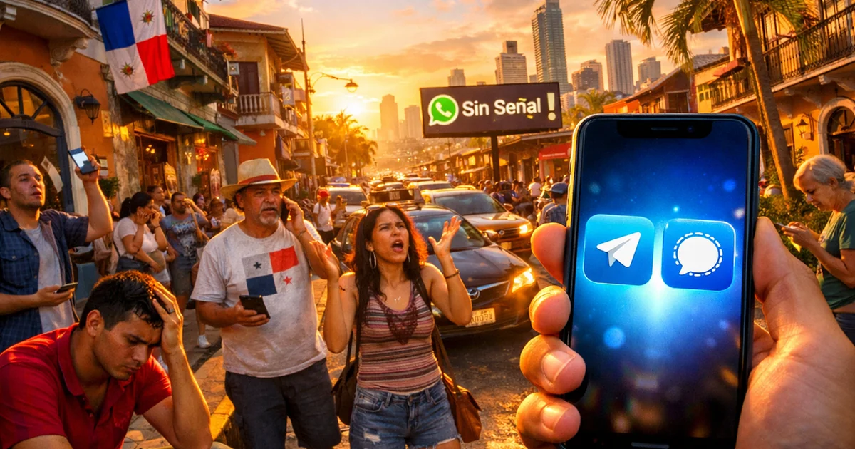 Alternativas a WhatsApp cuando se cae en Panamá