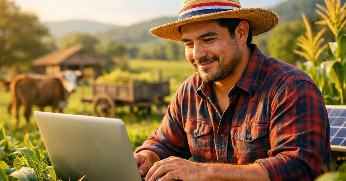 Planes de internet para el campo en Paraguay