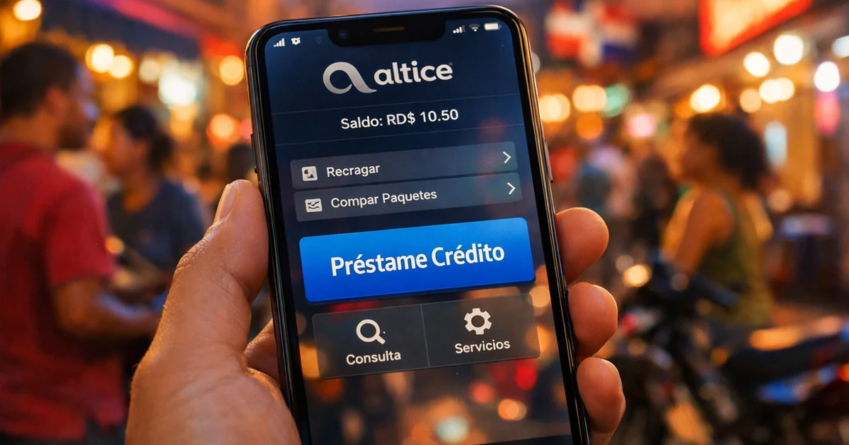 Dominicana: Cómo pedir saldo prestado en Altice