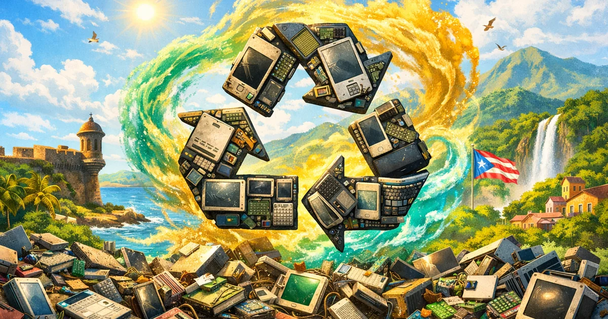 Cómo reciclar celulares viejos en Puerto Rico