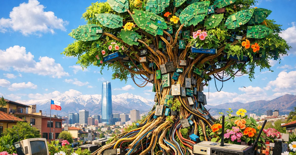 Cómo reciclar routers y cables viejos en Chile