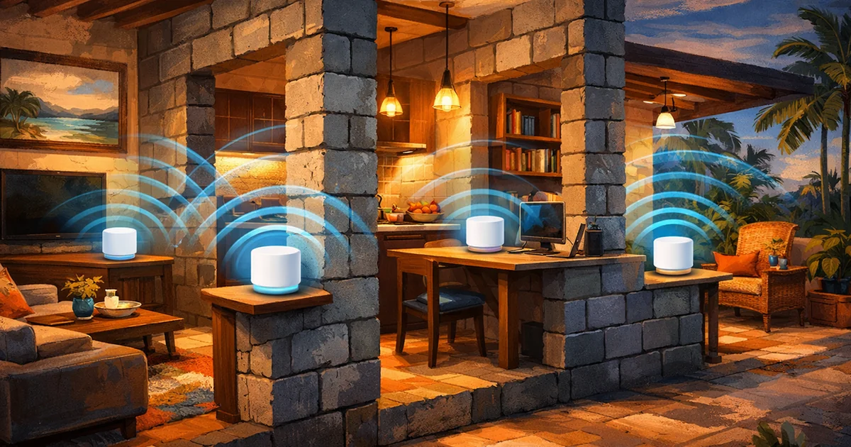 Wi-Fi Mesh para casas en Panamá